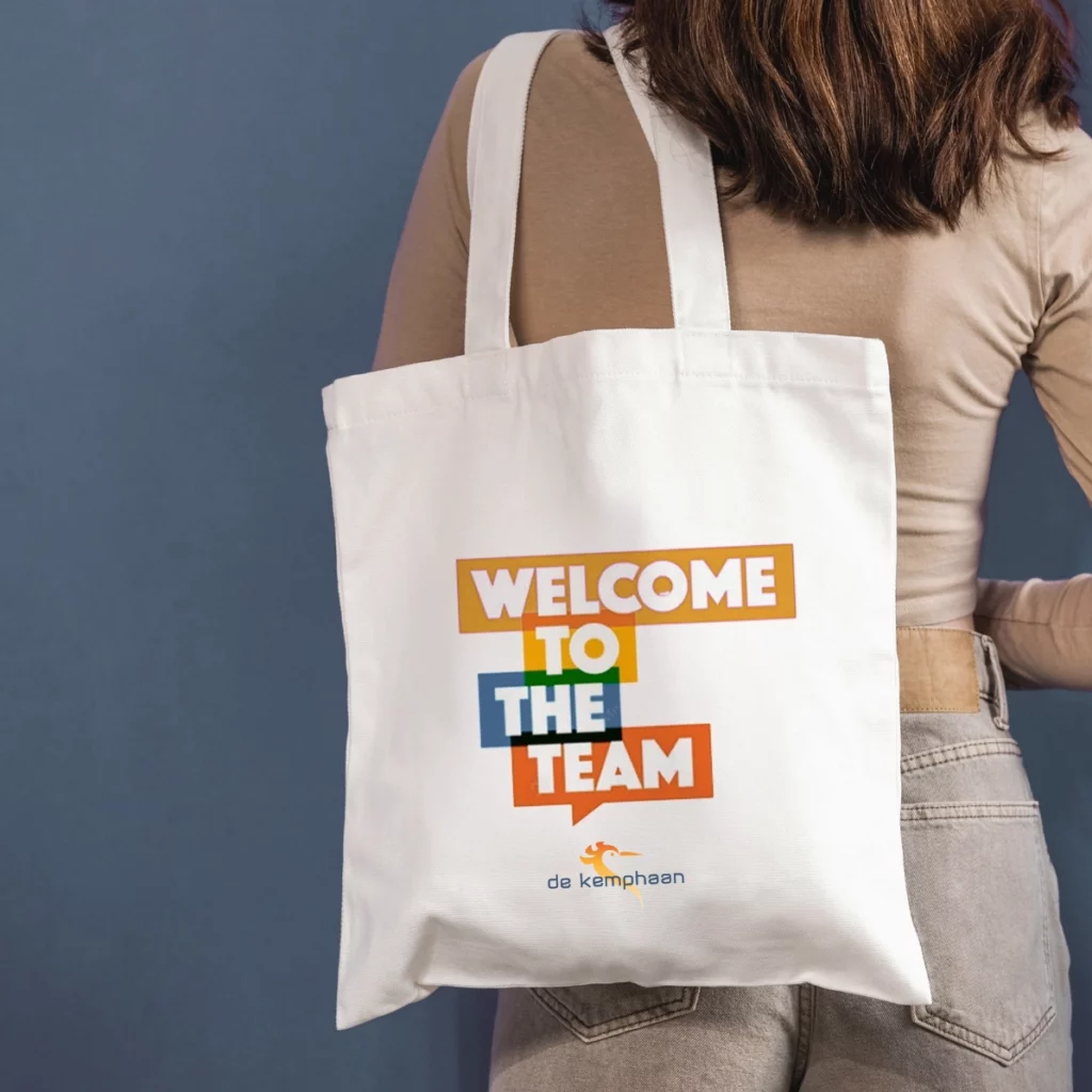 Onboarding pakket, totebag De Kemphaan